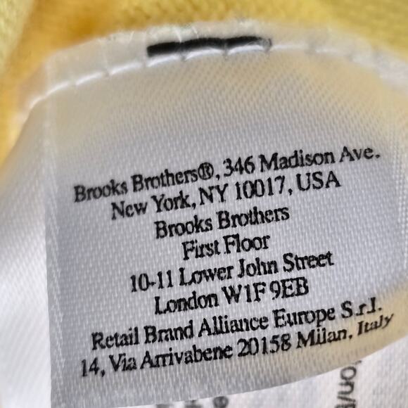 Brooks Brothers Sweater Vest Mens Size XL Supima Cotton V Neck Sleeveless - Picture 10 of 16